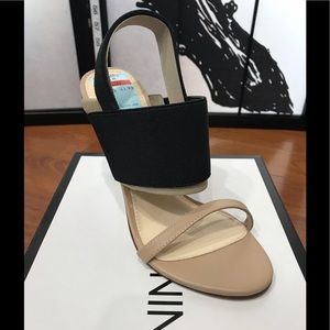 Nine West blackbarely nude 5M(ID.MD)